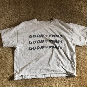 Good Vibes Pacsun Crop Top
